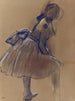 Danseuse debout de profil - Edgar Degas — vista dell’opera