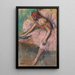 Danseuse rosa - Edgar Degas — quadro incorniciato alla parete