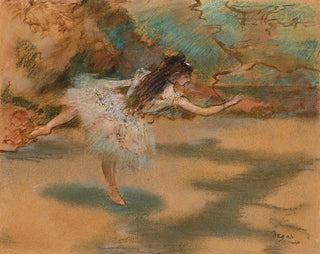 Danseuse sur pointe - Edgar Degas — vista dell’opera