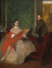 Edmondo e Thérèse Morbilli - Edgar Degas — vista dell’opera