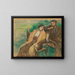 Schizzo per un ritratto di M. e Mme Louis Rouart - Edgar Degas — quadro incorniciato alla parete