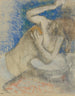 Donna al suo toilette - Edgar Degas — vista dell’opera