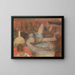 Donna nuda sdraiata - Edgar Degas — quadro incorniciato alla parete