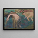 Donne nel bagno - Edgar Degas — quadro incorniciato alla parete