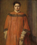 Ragazza in rosso - Edgar Degas — vista dell’opera