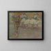 Danza dell'Arlecchino - Edgar Degas — quadro incorniciato alla parete