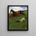 Jockey ferito - Edgar Degas — quadro incorniciato alla parete