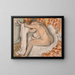 La sortie du bain - Edgar Degas — quadro incorniciato alla parete