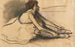 Il riposo della ballerina - Edgar Degas — vista dell’opera