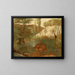 Il Cinghiale - Edgar Degas — quadro incorniciato alla parete
