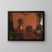 Madame Camus - Edgar Degas — quadro incorniciato alla parete