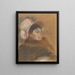 Madame Dietz-Monnin - Edgar Degas — quadro incorniciato alla parete