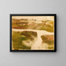 Paesaggio montano - Edgar Degas — quadro incorniciato alla parete