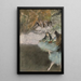 sulla scena - Edgar Degas — quadro incorniciato alla parete