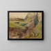 Paesaggio - Edgar Degas — quadro incorniciato alla parete