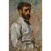 Riproduzione del dipinto Ritratto dell'artista Léon Bonnat - Edgar Degas