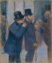 ritratti alla Borsa (Conflitto di casi) - Edgar Degas — vista dell’opera