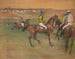 Cavalli da corsa - Edgar Degas — vista dell’opera