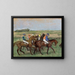 Races - Edgar Degas — quadro incorniciato alla parete