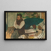 Ritratto di Diego Martelli - Edgar Degas — quadro incorniciato alla parete