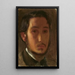 Riproduzione del dipinto Autoritratto con colletto bianco - Edgar Degas