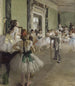 La classe di ballet - Edgar Degas — vista dell’opera