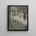 Le Ballet - Edgar Degas — quadro incorniciato alla parete