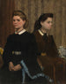 Le sorelle Bellelli Giovanna e Giuliana Bellelli - Edgar Degas — vista dell’opera