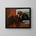 La Conversation - Edgar Degas — quadro incorniciato alla parete