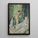 Il bagno mattutino - Edgar Degas — quadro incorniciato alla parete