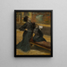 Visite d'un musée - Edgar Degas — quadro incorniciato alla parete