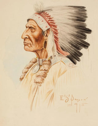 Edgar Samuel Paxson - Indian Portrait.webp