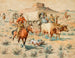Treno di carri senza titolo - Edgar Samuel Paxson — vista dell’opera