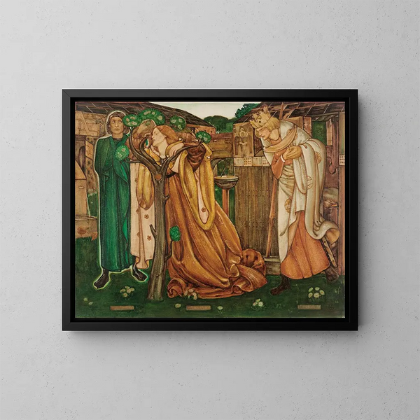 Arthur à Camelyard - Edgar W. Davies — quadro incorniciato alla parete