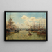 Marine - Edmond-Marie Petitjean — quadro incorniciato alla parete