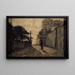La Rue Saint-Vincent Montmartre - Edmond Charles Joseph Yon — quadro incorniciato alla parete