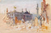 Rue Sackville in rovina - Edmond Delrenne — vista dell’opera