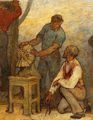 Edmond Eugne Valton - De prs ou de loin tous les mtiers ont besoin dtre touchs par un reflet de lart Les mtiers.webp