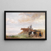 Scène de berger - Edmond Jean-Baptiste Tschaggeny — quadro incorniciato alla parete