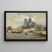 Notre-Dame de Paris - Edmund Aubrey Hunt — quadro incorniciato alla parete