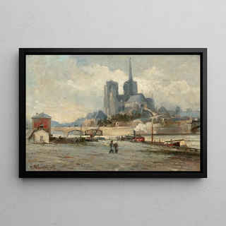Edmund Aubrey Hunt - Notre Dame de Paris.webp