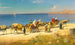 Caravane lungo la costa - Edmund Berninger — vista dell’opera