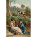 Giovane coppia con cacciatore sullo sfondo - Edmund Birckhead Bensell — vista dell’opera
