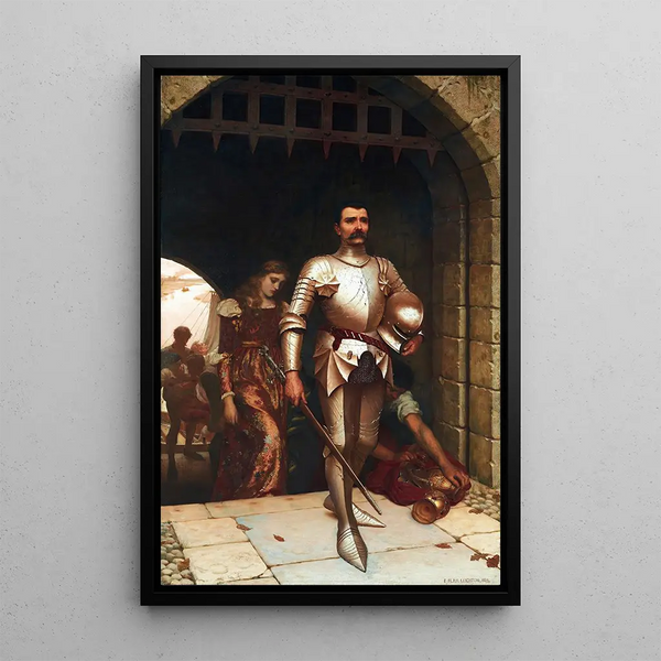 Riproduzione del dipinto Conquête - Edmund Blair Leighton