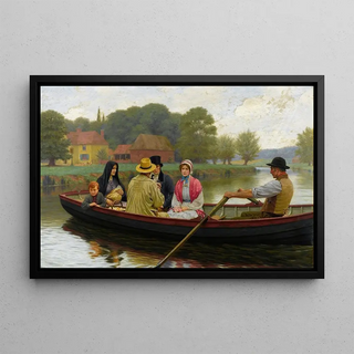 Edmund Blair Leighton - The Ferry.webp