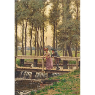 Edmund Blair Leighton - The Trysting Place.webp