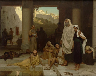 Edmund Blair Leighton - The blind man at the Pool of Siloam.webp