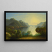 Vista dell'Hudson vicino a West Point - Edmund C. Coates — quadro incorniciato alla parete