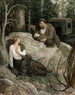 Les amoureux - Edmund Franklin Ward — vista dell’opera
