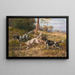 Setters inglesi in un campo - Edmund Henry Osthaus — quadro incorniciato alla parete